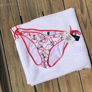 NWT Ralph Lauren Anchor and Rope Bikini Bottom